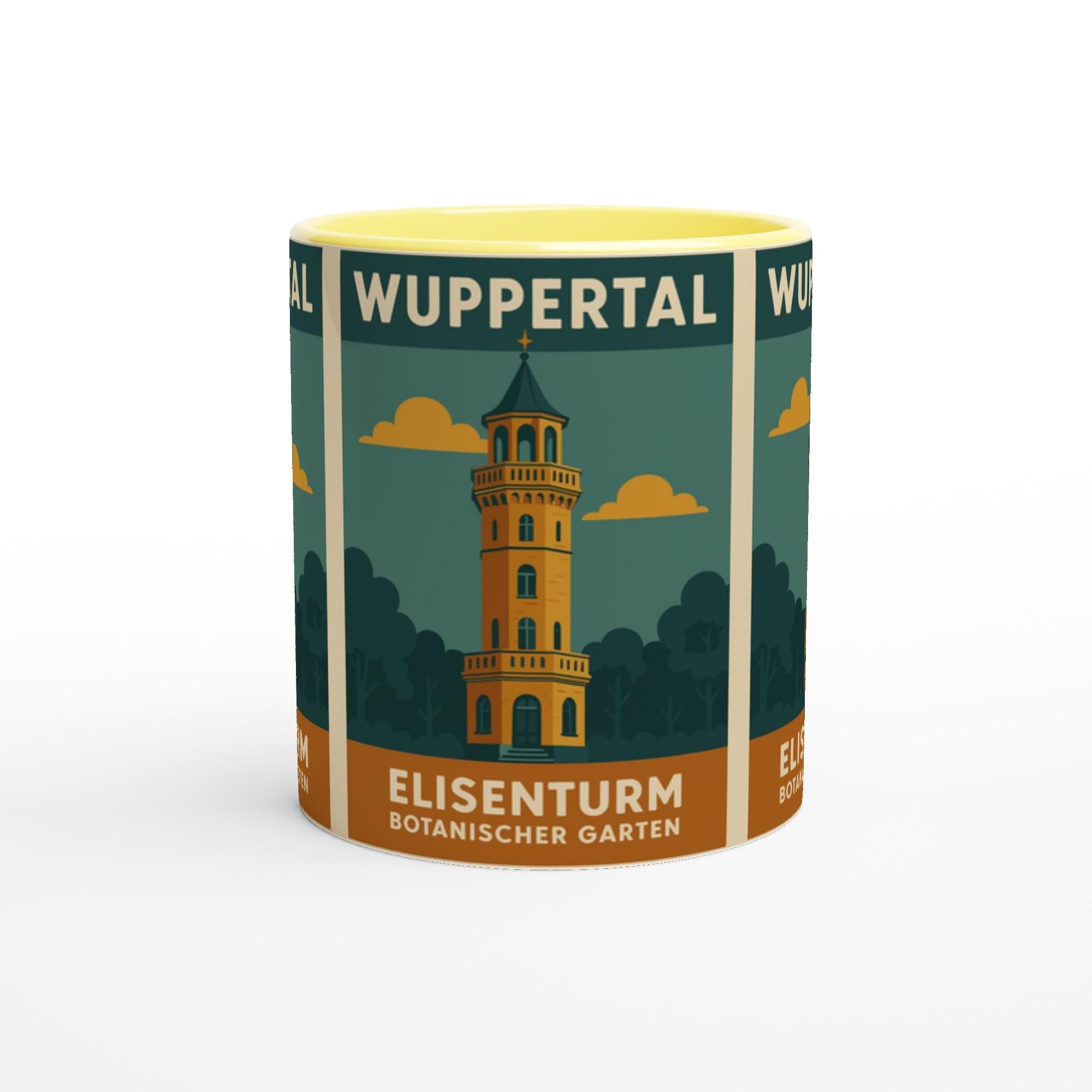 Wuppertal Botanischer Garten Retro Tasse | Vintage Reiseplakat Design | Wuppertal Geschenk | Stadtmotiv Kaffeetasse