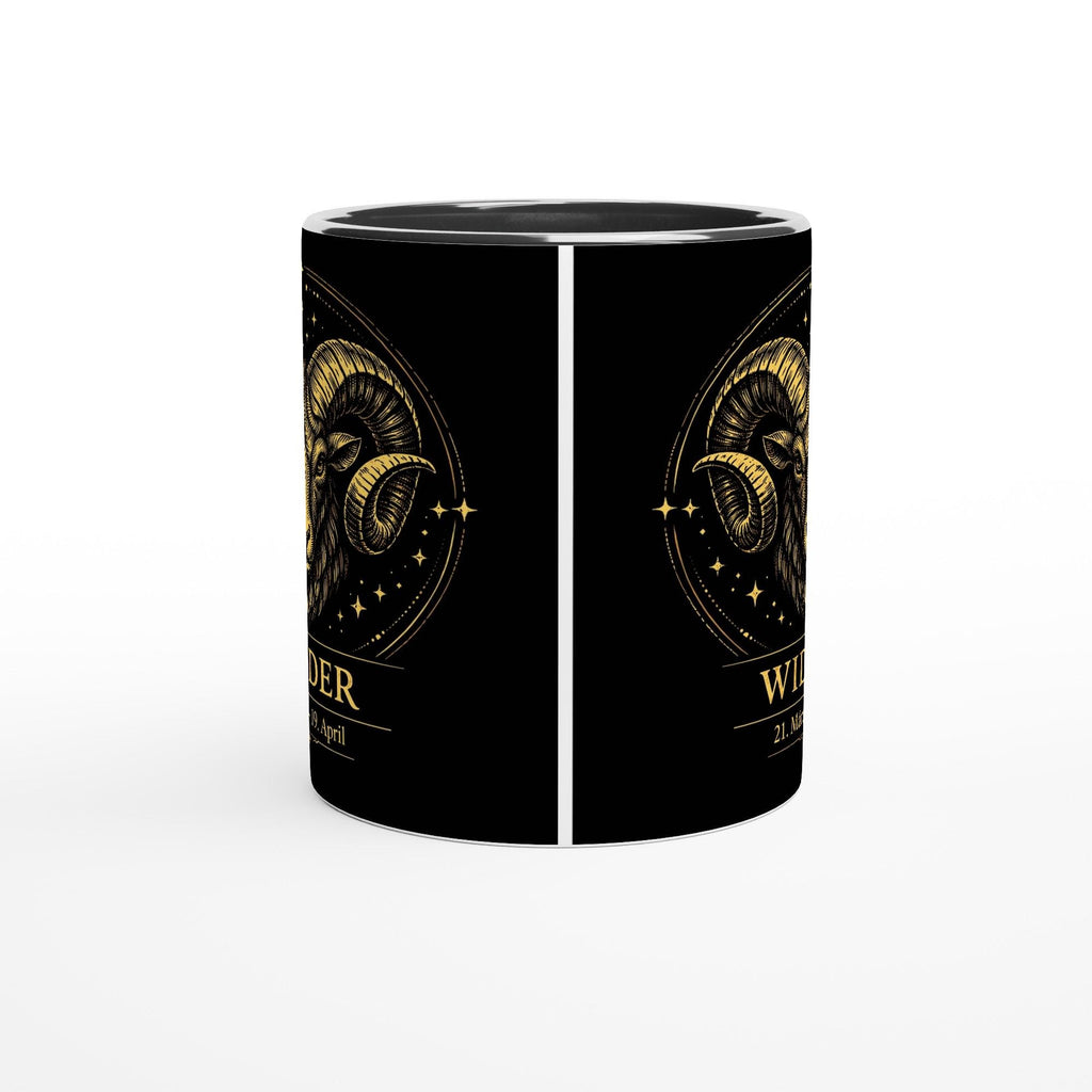 Sternzeichen Widder Tasse – Zodiac Mug für Frauen – Astrologie Geschenk – Beidseitig bedruckte Keramiktasse – Widder Geschenkidee