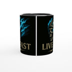 LIVE FAST – Bold Graphic Statement Design | Rebellisches Motiv für Fans von Speed, Freiheit & Urban Culture | Beidseitiger Druck