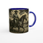 Rider of the High Plains – Westernreiter Tasse | Cowboy & Pferd | Vintage Western Mug | Geschenk für Westernreiter