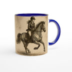 Geschenk für Reiterinnen Dressur & Reitsport Illustration