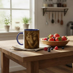 Golden Bond – Gravur-Tasse Pferd & Mädchen | Geschenk für Reiterinnen | Pferdeliebe Tasse | Vintage Style Mug