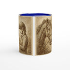 Trust Tenderness – Feine Tasse mit Reiterin & Pferd