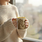 Trust Tenderness – Feine Tasse mit Reiterin & Pferd