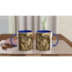 Pferdemädchen Herzenspferd | Emotionales Pferdemotiv | Geschenk für Reiterinnen & Stallfans | 11oz Keramiktasse