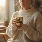 Elegante Reiterin – Klassische Pferdetasse für Reiter & Pferdeliebhaber – Vintage Equestrian Mug