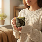 Elegante Reiterin – Klassische Pferdetasse für Reiter & Pferdeliebhaber – Vintage Equestrian Mug