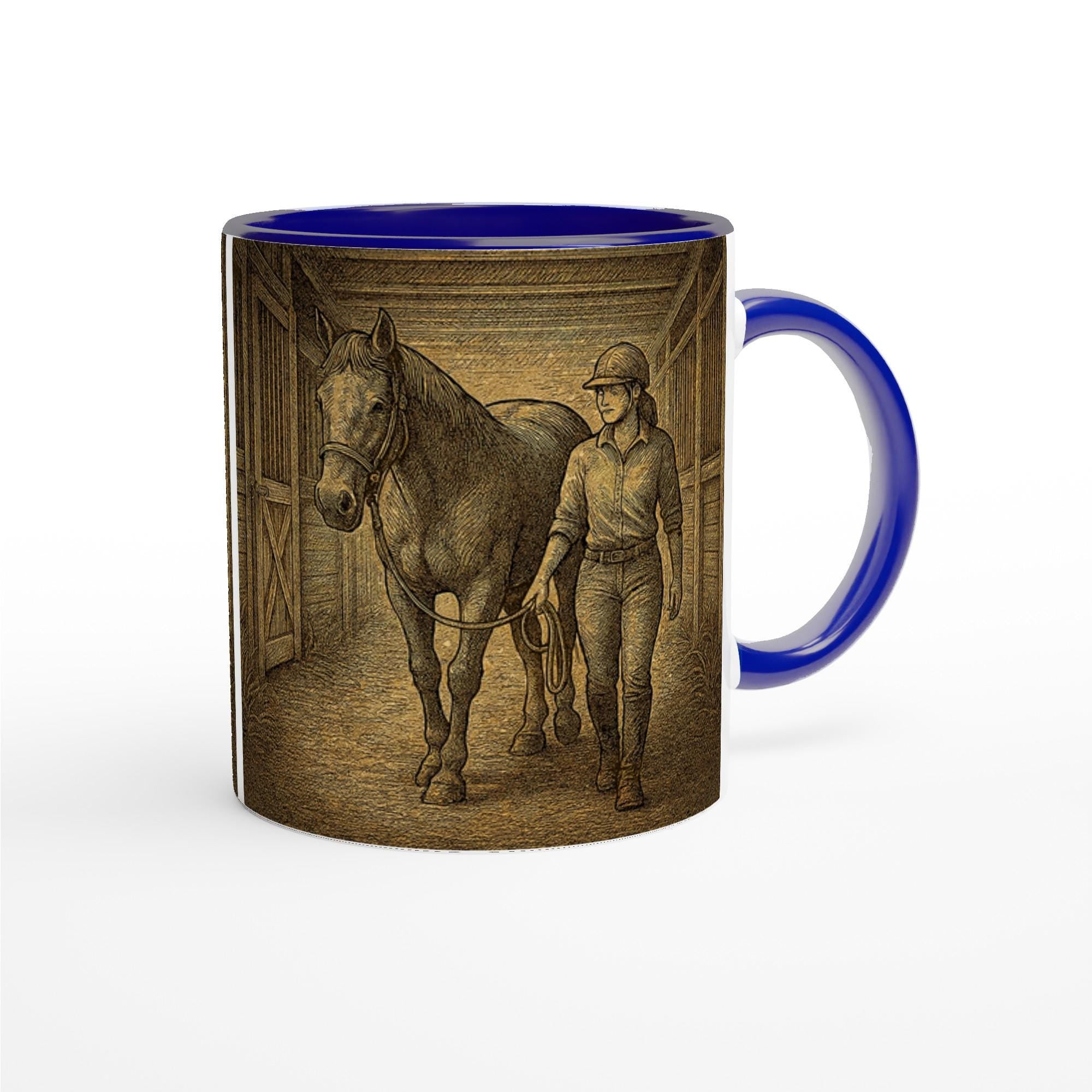 Stallgang – Vertrauen im Abendlicht