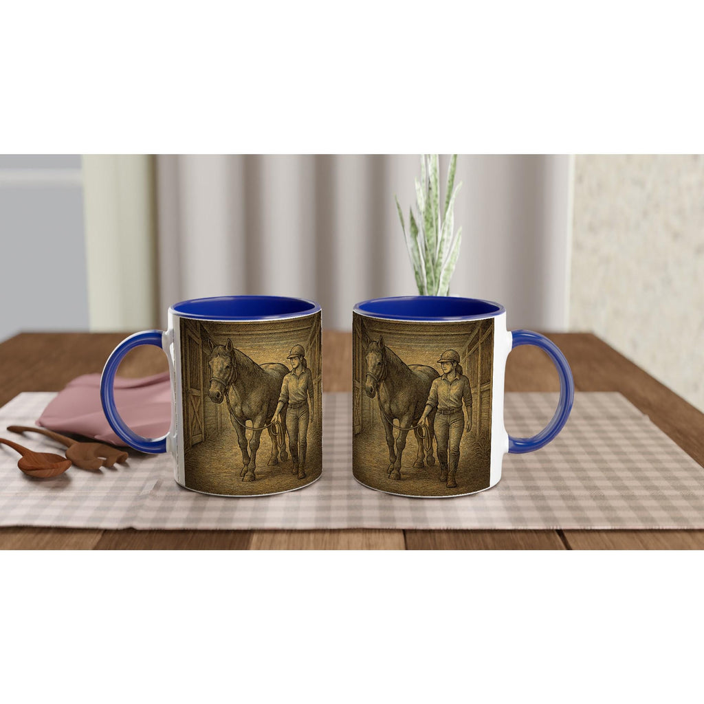 Stallgang – Vertrauen im Abendlicht