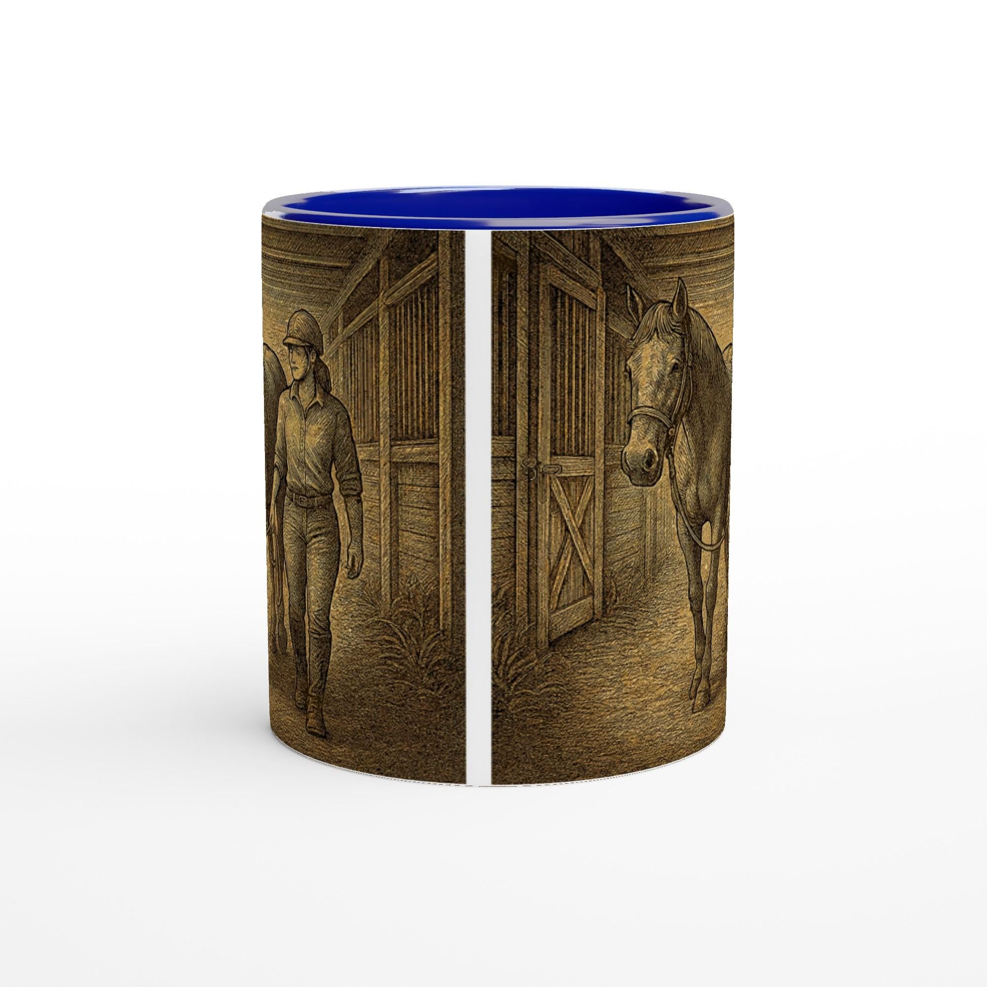 Stallgang – Vertrauen im Abendlicht