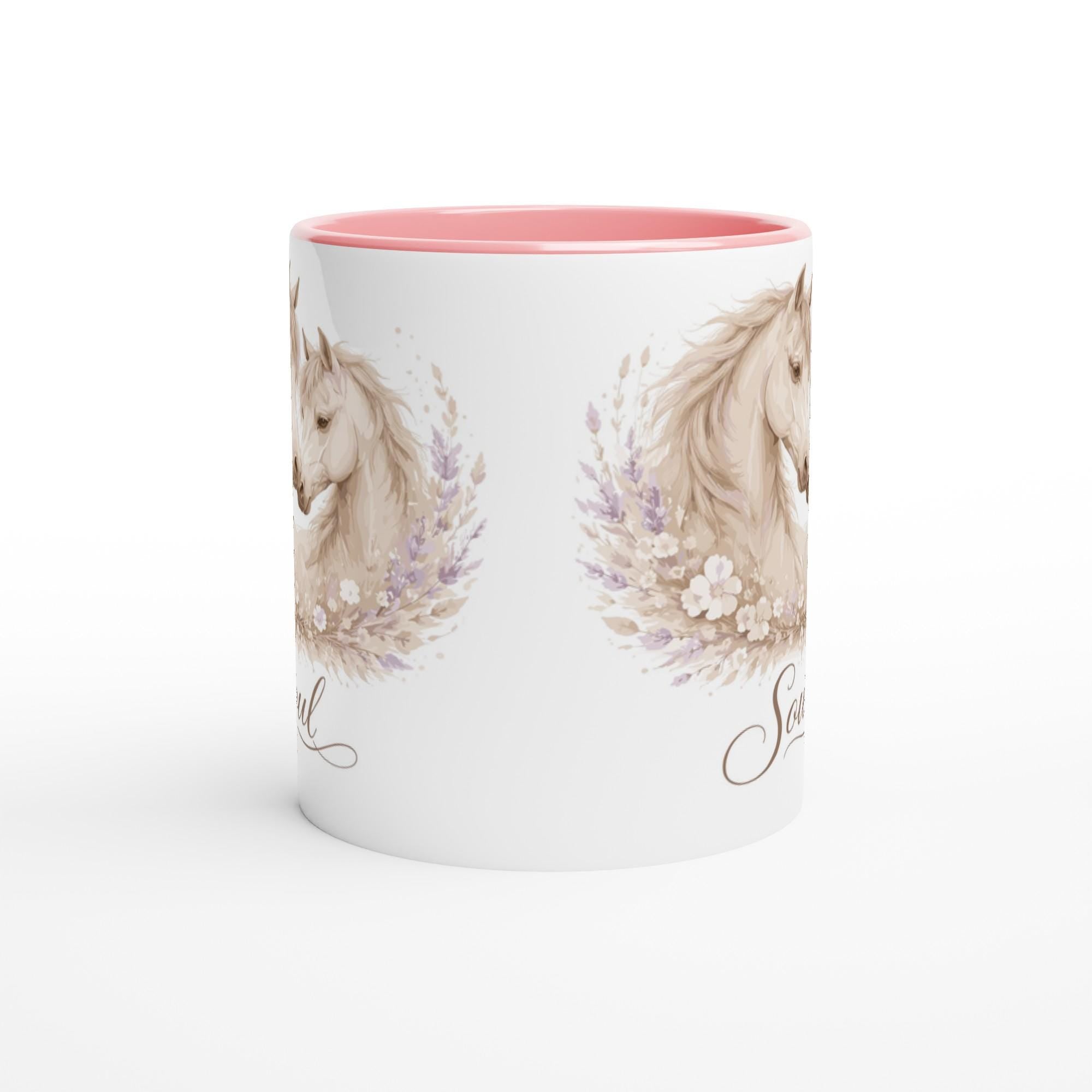 Pferde Tasse „Soul“ – Ruhiges Pferdemotiv mit Bedeutung | Geschenk für Pferdeliebhaberinnen
