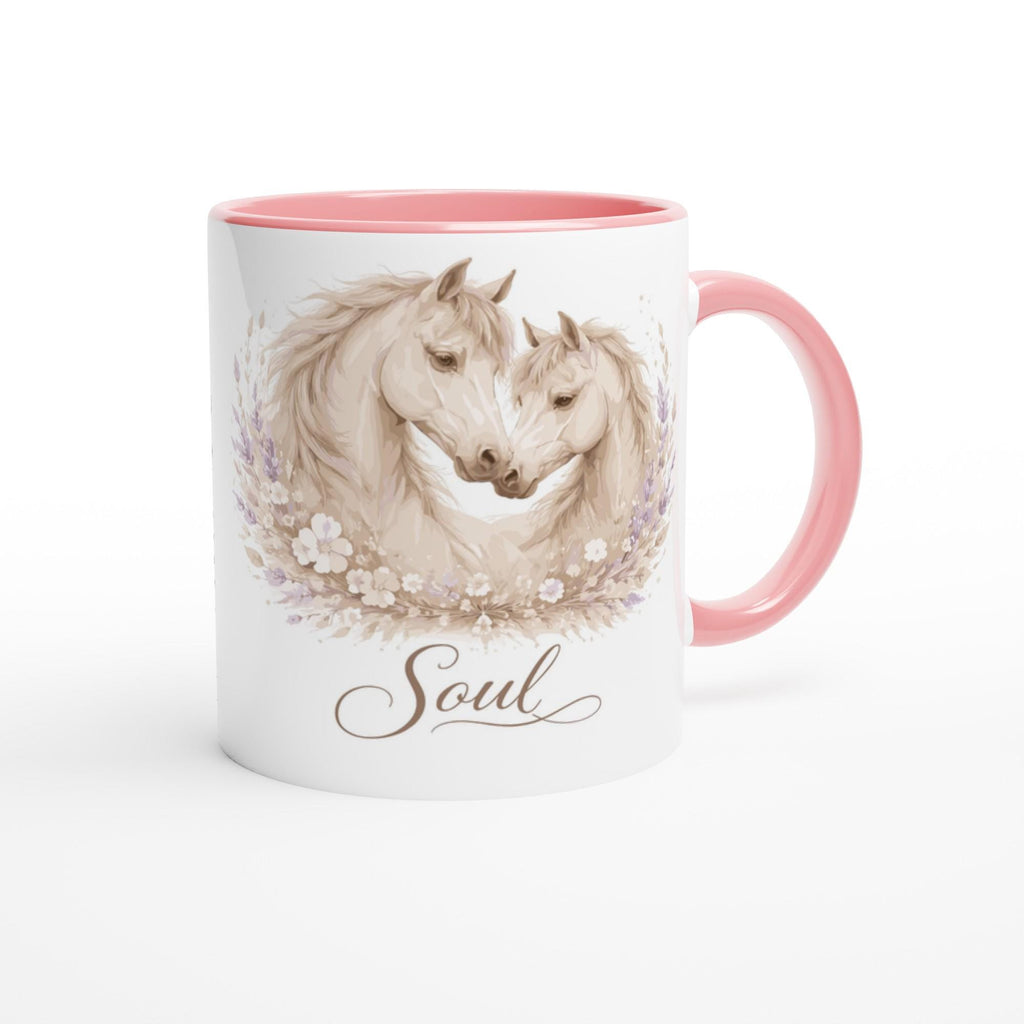 Pferde Tasse „Soul“ – Ruhiges Pferdemotiv mit Bedeutung | Geschenk für Pferdeliebhaberinnen