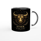 Sternzeichen Stier Tasse – Zodiac Mug für Frauen – Astrologie Geschenk – Beidseitig bedruckte Keramiktasse – Stier Geschenkidee