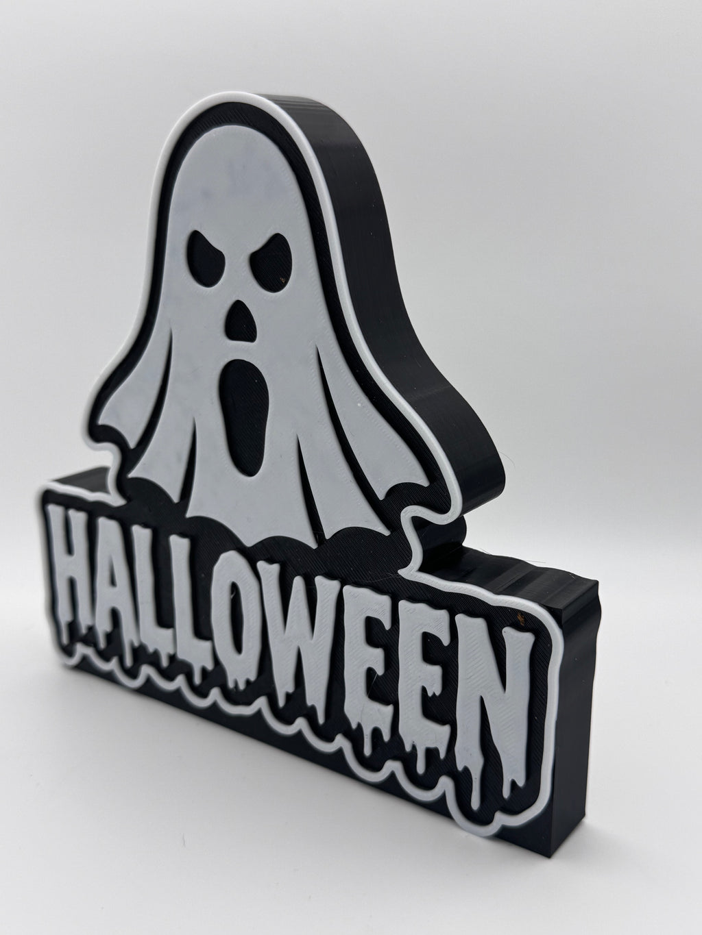 Wupperlike Halloween Deko mit Gespenst und Schriftzug Halloween als lustige Halloween Geschenke