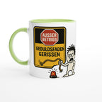 Wupperlike Tasse mit lustigem Geduldsfaden gerissen Aufdruck zum Thema Ausser Betrieb zum Tasse Geduldsfaden gerissen kaufen
